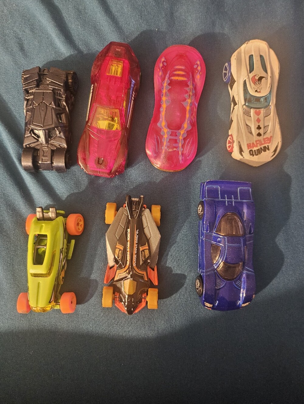 Hot Wheels Assorted Toy Cars lot of 7